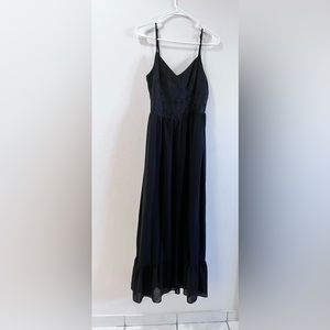 Black dress.
